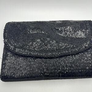 Black clutch purse